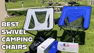 BEST CAMPING CHAIRS THAT SWIVELS BY TCEK | The Bronco Adventures