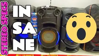 PANASONIC SC TMAX10 | FREQUENCY SWEEP FROM 1-100HZ INSANE BASS | DAMAGE SPEAKER RISK | MAX VOLUME 50