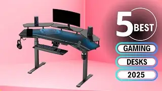 The 5 BEST Gaming Desks for 2025's Pro Gamer Setups