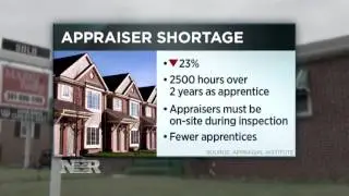 Shortage of appraisers delays home closings