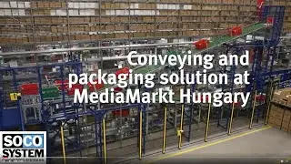 Complete conveying and packaging solution at MediaMarkt Hungary