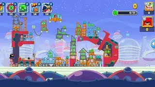 Level 1-2 &ndash; Angry Birds Friends No Power-Up Challenge (T-1686) | 3 Stars Gameplay &ndash; Jan 21