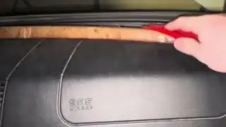 W202 Mercedes-Benz dash curved trim removal. C43 AMG, C280, C230, C220, C200