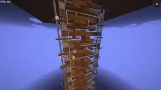 Prototype mob farm 2 - Minecraft Create mod