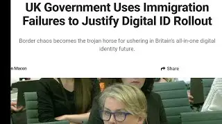 UK Government Uses Immigration Failures to Justify Digital ID Rollout Instruments also of the Churl