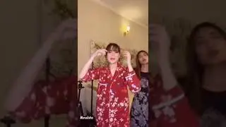 Hania amir & her Sister doing tiktok trend|#haniaamir #shorts #trending #merehumsafar #haniaaamir