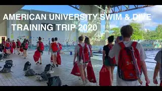 American University Swimming & Diving - Training Trip 2020