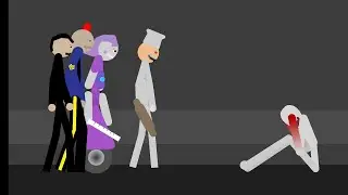 Miss Ani Tron, Siren Cop, Mr. Funny, Papa Pizza vs SCP 096