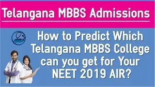 Expected Telangana NEET 2019 AIR Cut off for State Quota MBBS Seats In Govt Colleges