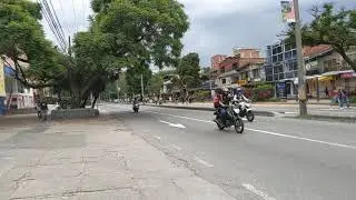 I Ran Into a Protest in Medellin Colombia!