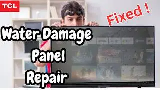 Water Damage Repair | TCL 43P635 Panel Water Damage FIX! | Diffuser Sheet Replacement Full Guide