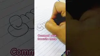 Name writing ✍️ 🧿 #music #song #youtuber #handwriting #calligraphy