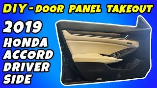 DIY 2019-2020 Honda Accord Driver Door Panel Removal | How To Remove Honda Civic Door Panels