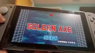 SEGA GENESIS CLASSIC NINTENDO SWITCH GAMEPLAY HANDHELD MODE