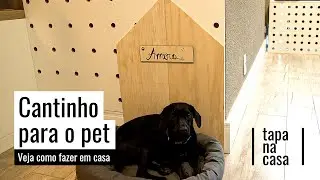 TAPA NA CASA | COMO DEIXAR O CANTINHO DO PET MAIS CRIATIVO