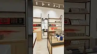 Cosmetic & Spa Store Interior Design | Small Cosmetic Shop Interior | ADF Studio #shorts #short