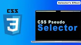 Properly Use :PSEUDO Selector in CSS | CSS Selector in Hindi | 