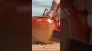 Cutting Glass Fruits apple 🍎 🍏 ASMR Nai Walart #asmrsounds #asmr FalasmrRaatisfyingvide#shortvideos