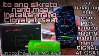 UNBOXING AND REVIEWS (V8 FINDER)#HIGHLY RECOMMENDED PARA SA INSTALLER NANG CIGNAL AND GSAT..📡📡