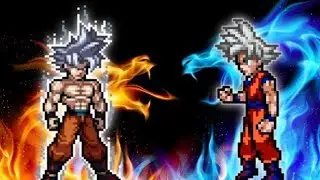 Goku UI SSJ OP VS Goku DBS 3.5 OP(All Form) in Jump Force Mugen