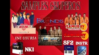 Los Mejores Samples Gruperos De Industria Del Amor Bryndis Y Samuray En SF2, NKI, INSTR