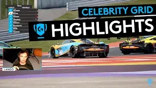 Logitech McLaren G Challenge Celebrity Grid | Race Highlights