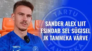 Sander Alex Liit esindab sel s&uuml;gisel JK Tammeka v&auml;rve