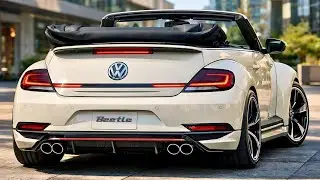 Volkswagen Beetle Convertible 2026 | El &Iacute;cono Cl&aacute;sico Regresa M&aacute;s Elegante Que Nunca