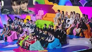 idol reaction to nct winner in melom music awards