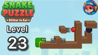 Snake Puzzle: Slither to Eat &ndash; Level 23 Walkthrough Solution 