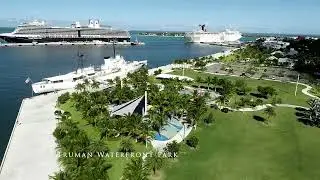 Key West Truman Waterfront Park Aerial