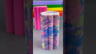 #asmr Kinetic Sand Sound Satisfaction And Relaxing Rare Shapes Sand Experiences Colors Mixed