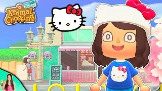 &iexcl;ISLA de HELLO KITTY super Cute! en ANIMAL CROSSING NEW HORIZONS