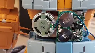 #studiocell #studiocellunicron #customstudiocell Unicron speaks! 01-Studio Cell with MP3 soundcard