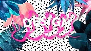 DESIGN LEAVES INTRO TEMPLATE (NO TEXT)