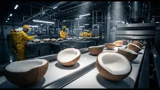 Inside a Coconuts Factory: How Coconuts Are Turned into Delicious Coconut Milk