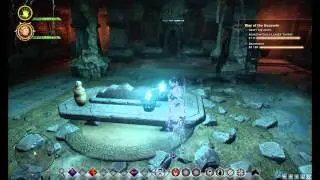 Sneaking inside the Canyon Tomb at level 12 for that tier 3 schematic! (Dragon Age Inquisition)