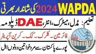 WAPDA Jobs 2024 | LESCO Jobs 2024 | Retired Army Person Jobs 2024 | New Jobs 2024 in Pakistan Today
