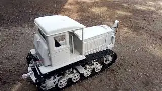Т-74 в масштабе 1/10 первый выезд.