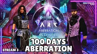 My 100 Days On Aberration... Let's Get Taming!! - Ark ASA Aberration [Stream 3]
