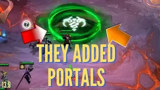 The 13.9 For fun patch is here and it adds portals to tft | tft set 8.5 |
