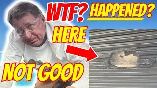 My Boat 🛥️ Big Hole in Gator Keel Guard