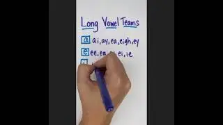 hey, little learners .. let's see long vowel  teams ,  #phonicsounds #longvowels