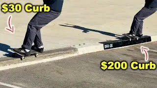 $30 SKATE CURB vs $200 SKATEBOARDING CURB