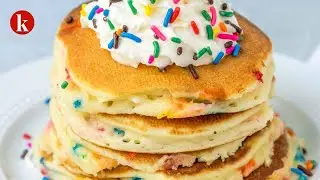 Funfetti Cake Mix Pancakes Recipe