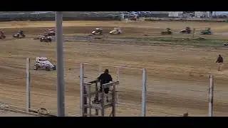 TSR TQ midget driver Joey Paxson wins feature @ Tony Stewart Speedway 9/6/25