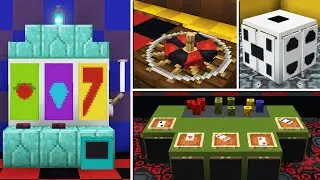 Minecraft Casino Build Hacks & Decorations for Java & Bedrock!