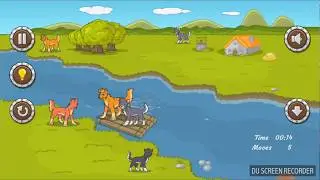 River Crossing Logic IQ level 15 Solution