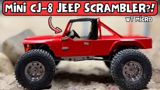 Mini RC Jeep CJ-8 Scrambler?! (scx24-WT Micro Brute-C8)