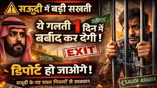Saudi Arabia Deportation 2026 | Iqama Expire Rules | Indians Alert!